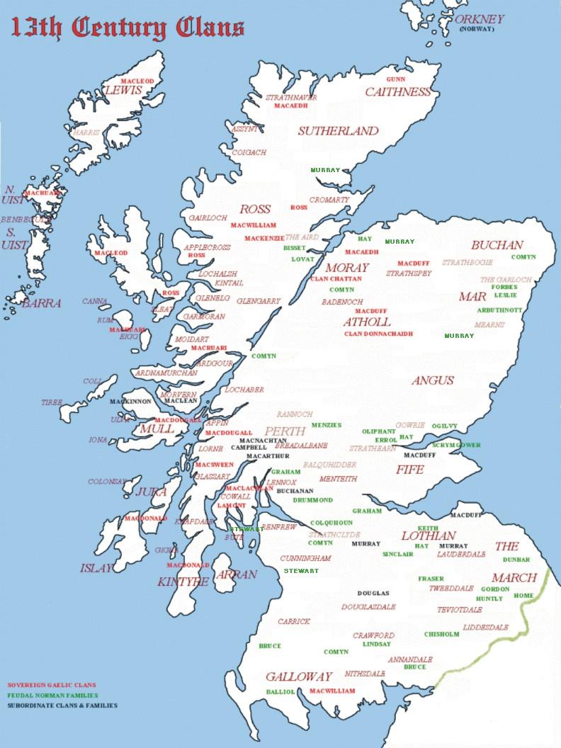 13thcenturyclanmap