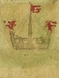 Sr Dargael (MacDougall arms from Balliol Roll, c.1332)